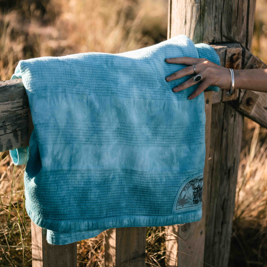 BEACH TOWEL - TURQUOISE