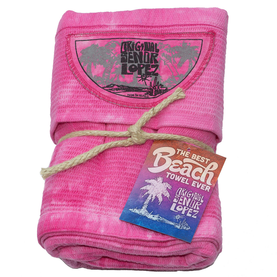 BEACH TOWEL - FUSCIA
