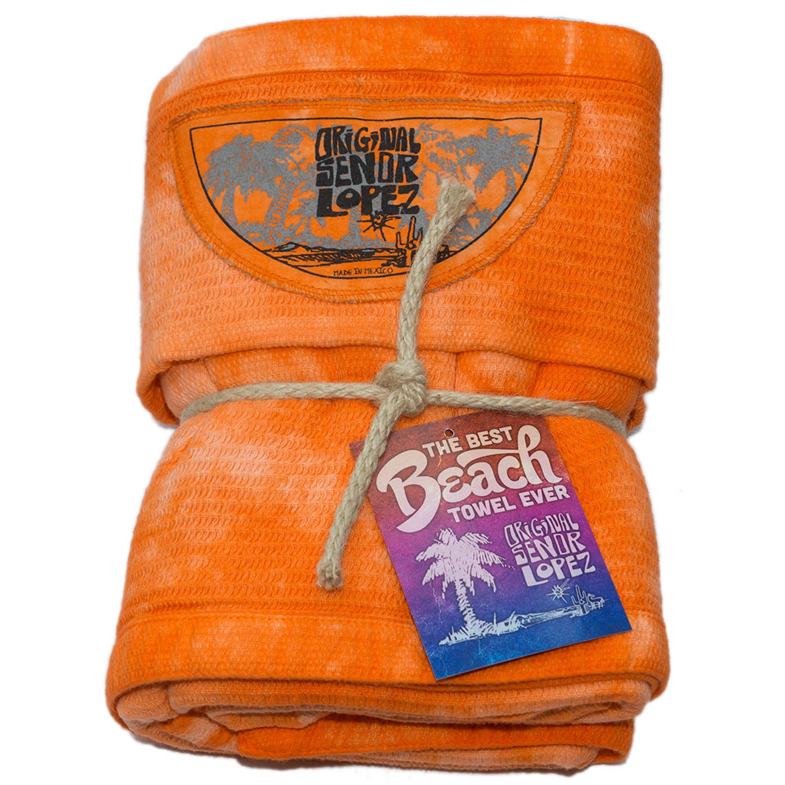 BEACH TOWEL - MANDARIN