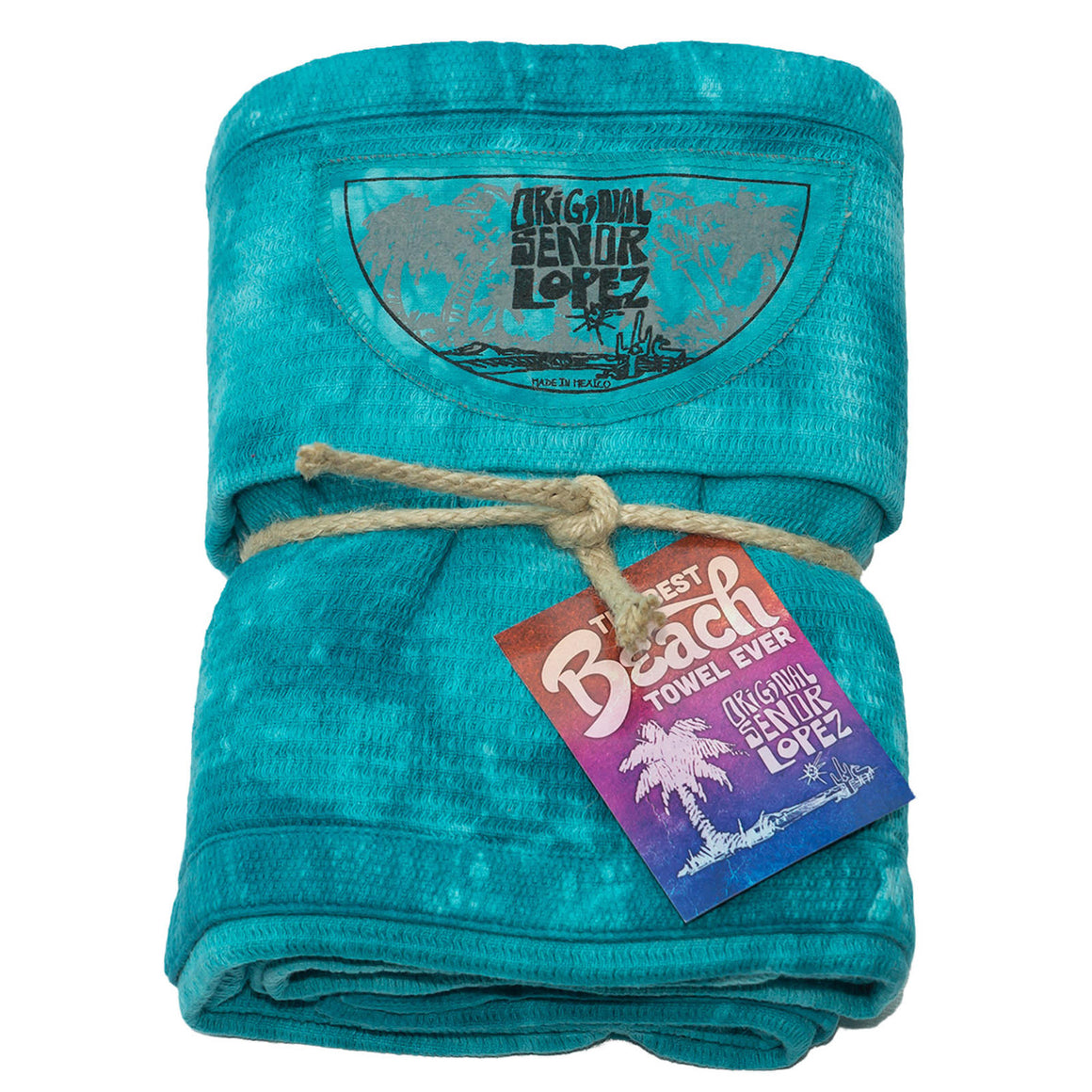 BEACH TOWEL - MIDORI BLUE